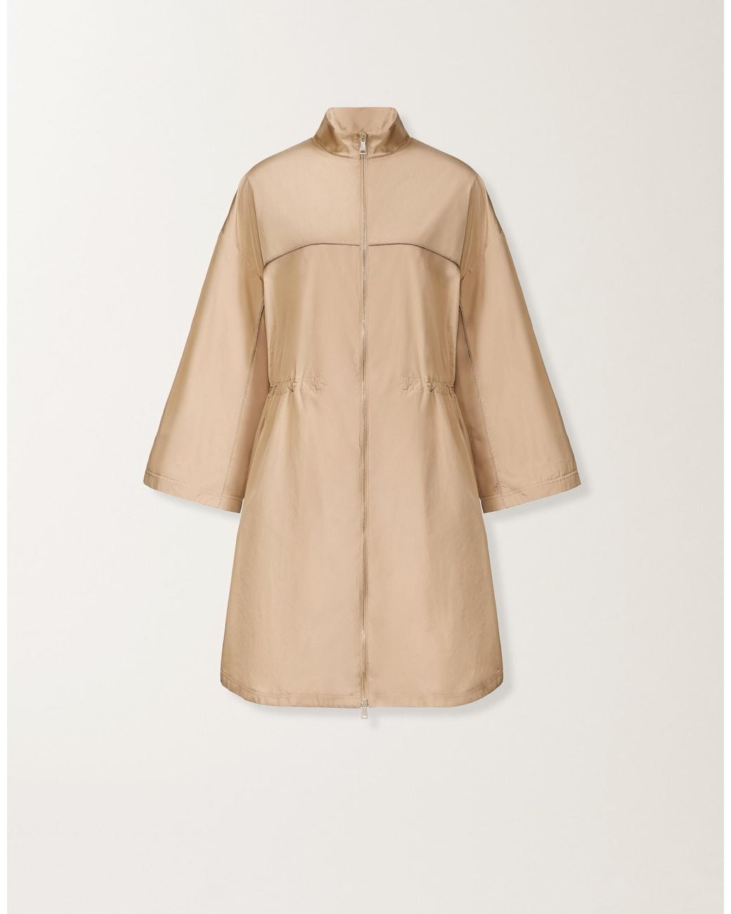 Fabiana Filippi Natural Technical Taffeta Parka, Maple
