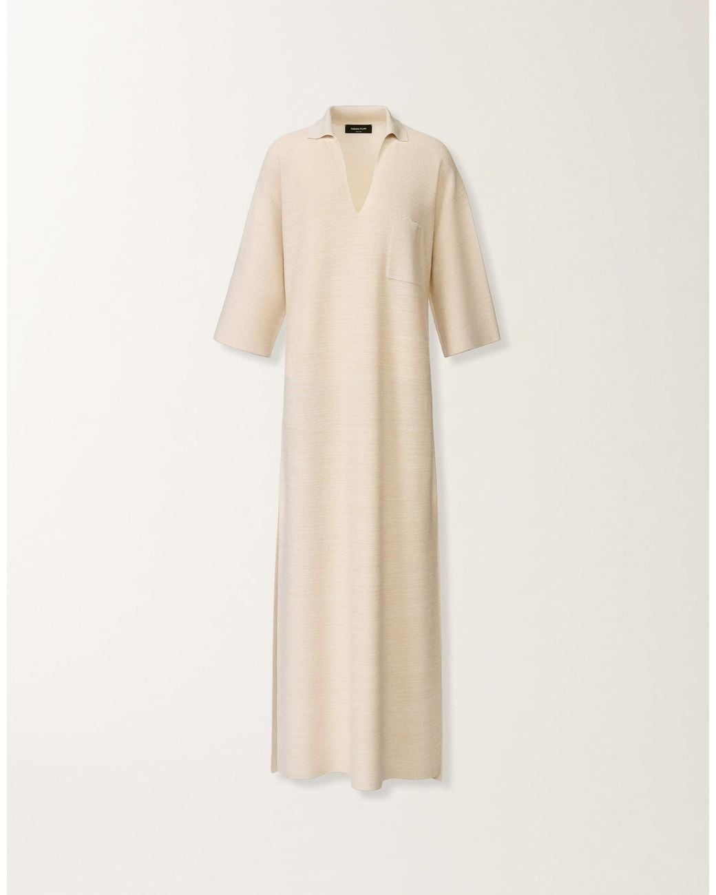 Fabiana Filippi Natural Polo Dress