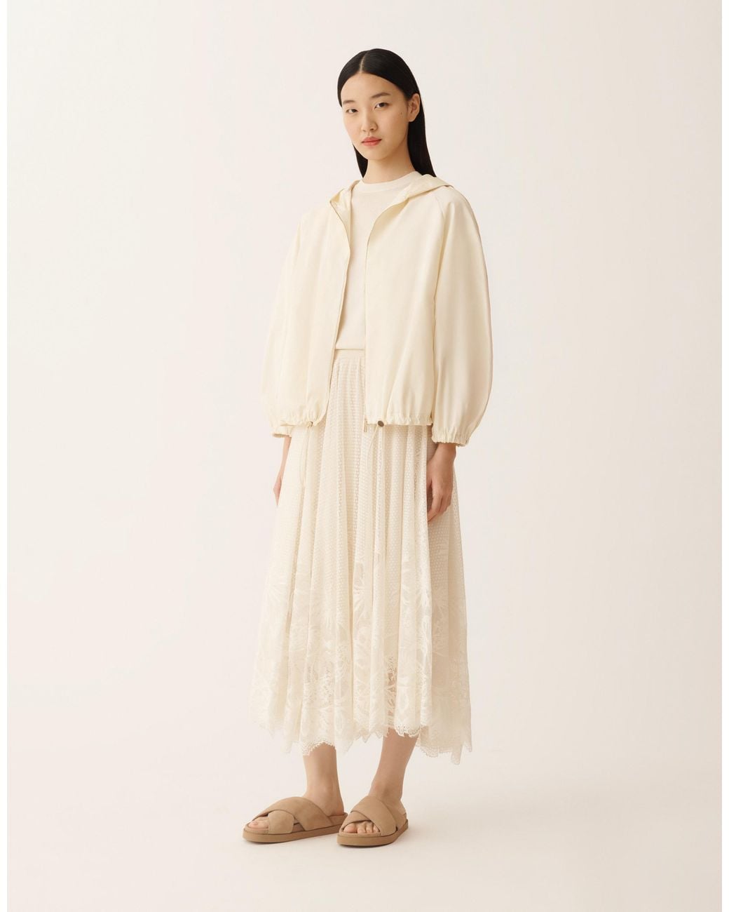 Fabiana Filippi Natural Circle Skirt
