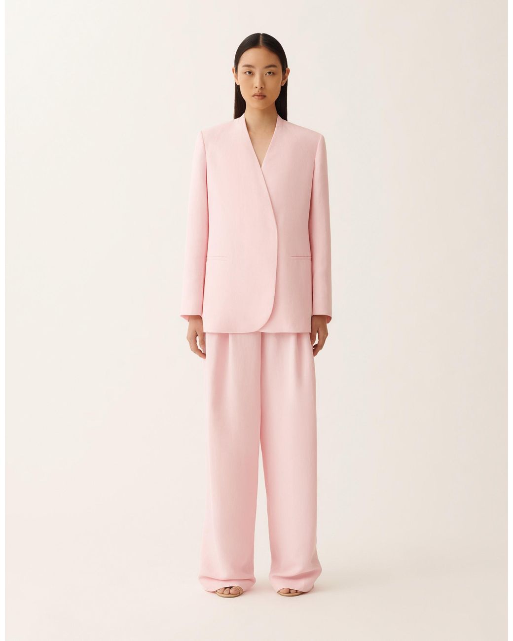 Fabiana Filippi Pink Long Jacket