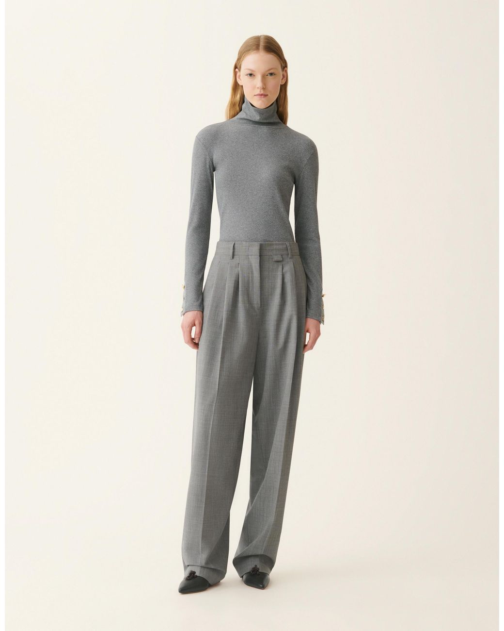 Fabiana Filippi Gray Pants