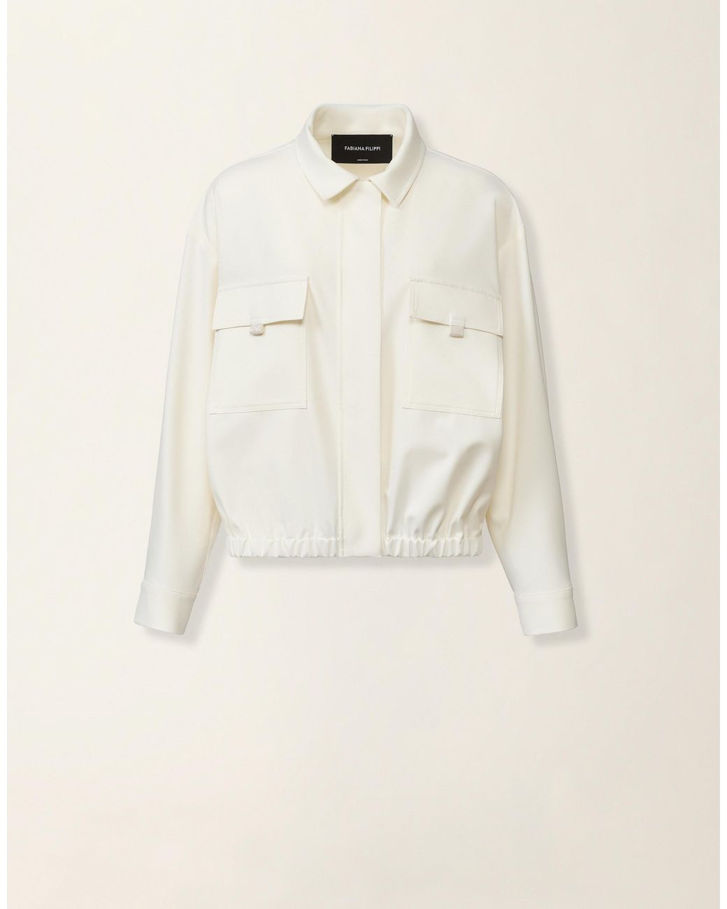Fabiana Filippi Natural Techno Tailoring Bomber