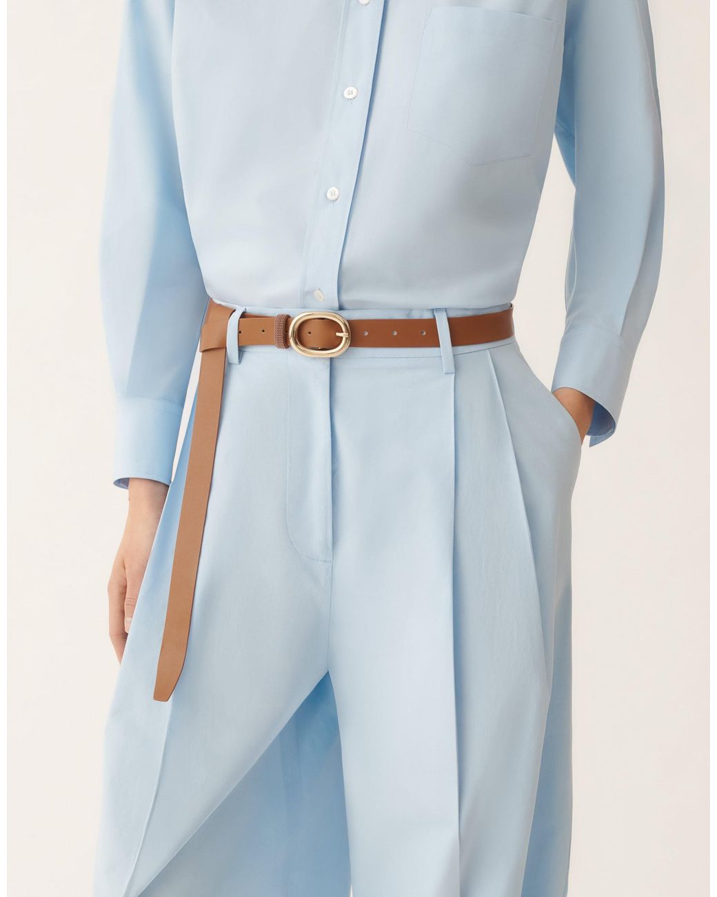 Fabiana Filippi Natural Nappa Belt