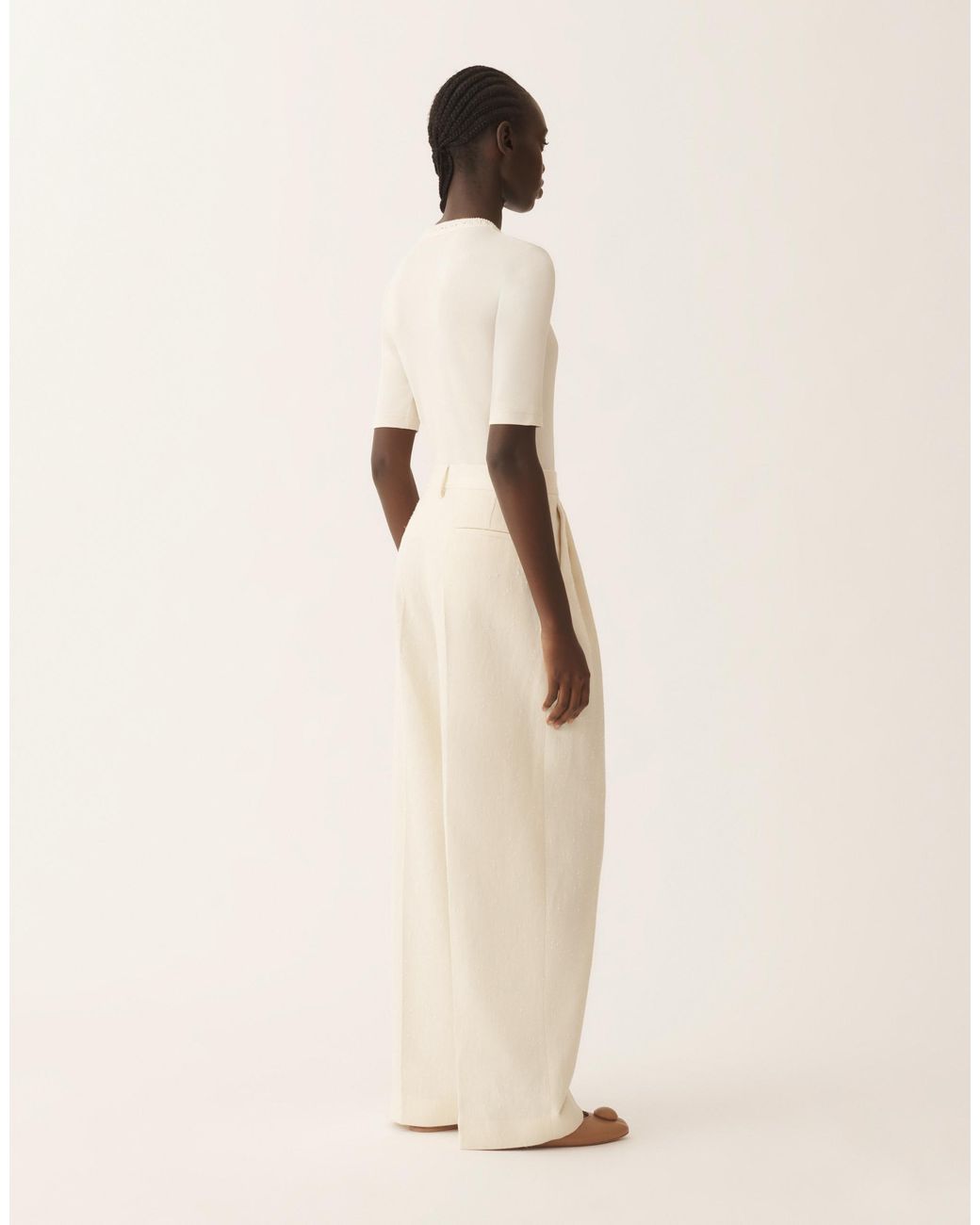 Fabiana Filippi Natural Tailored Pants
