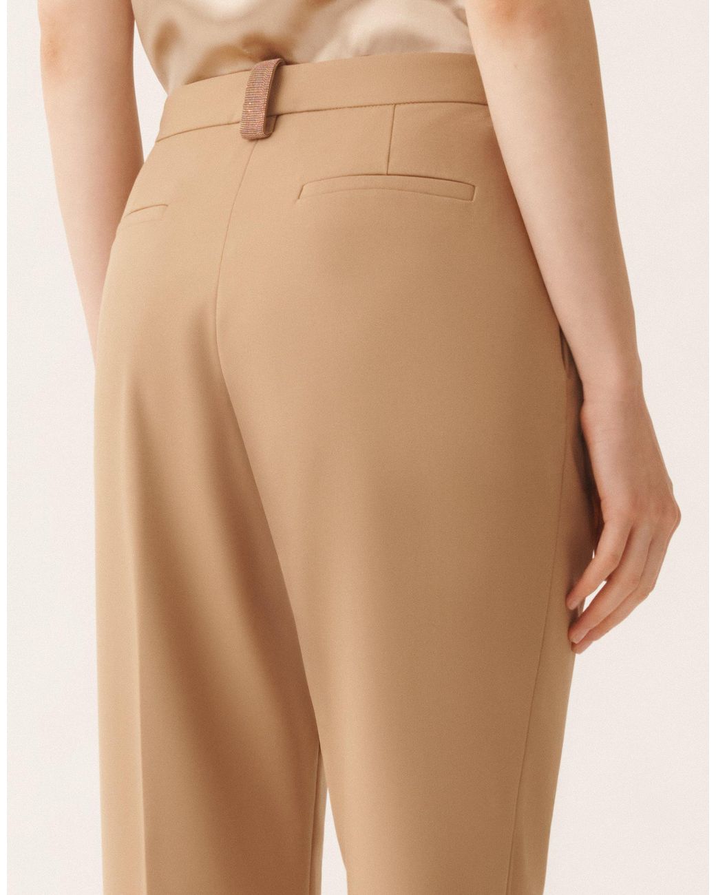 Fabiana Filippi Natural Montefalco Pants