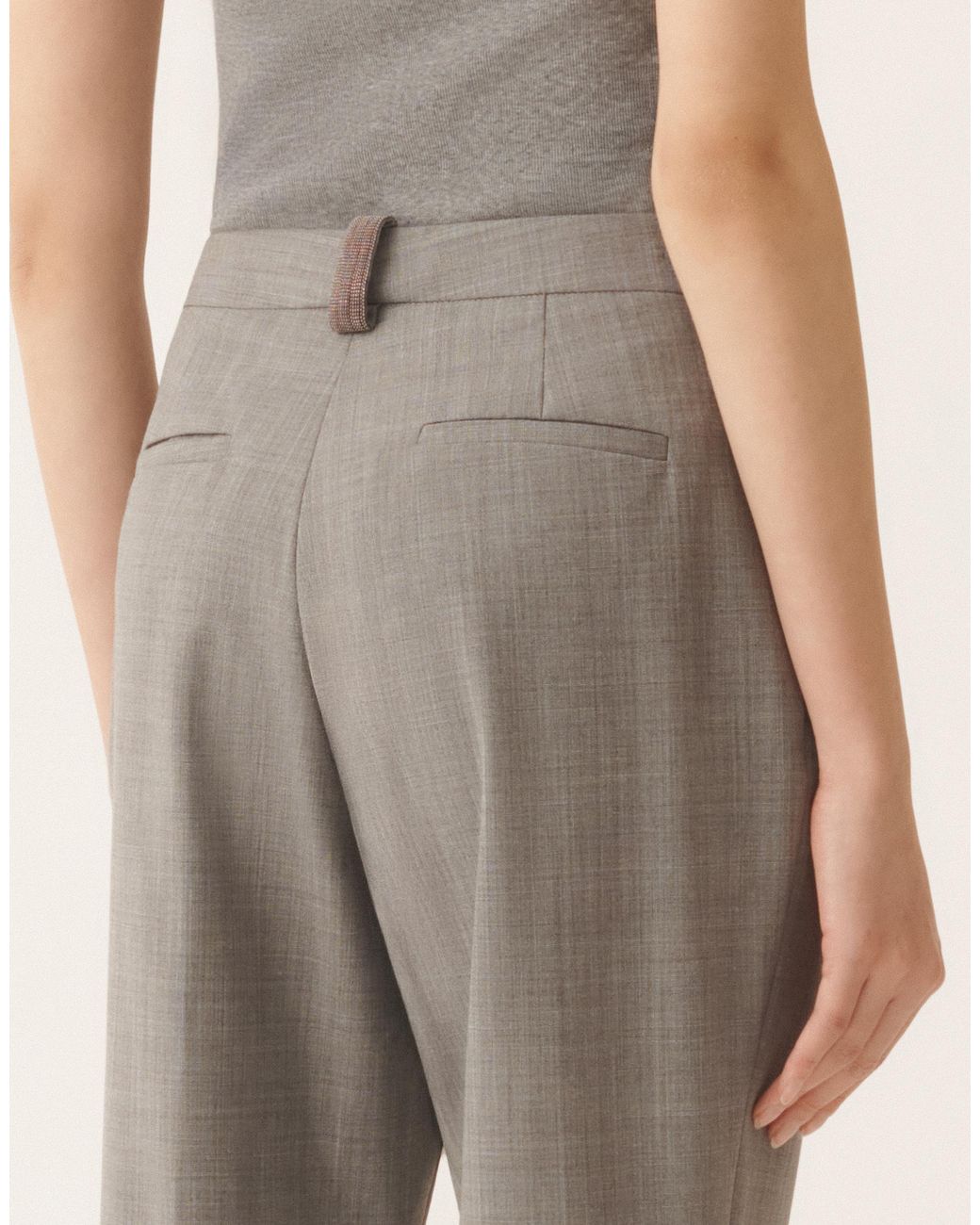 Fabiana Filippi Natural Montefalco Pants