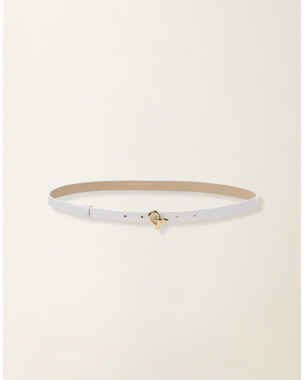 Fabiana Filippi Natural Leather Belt