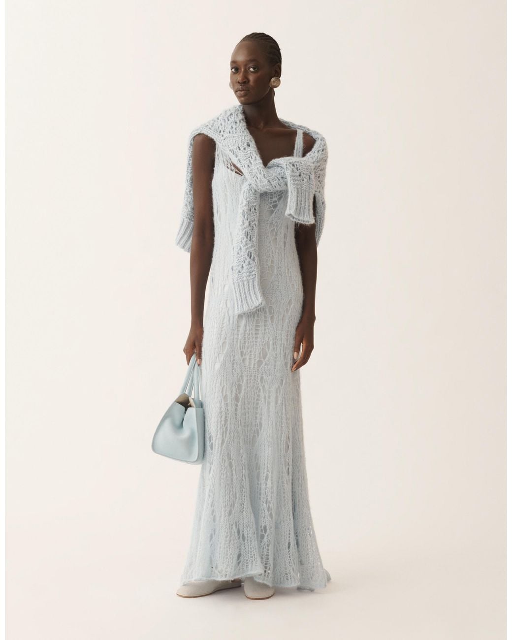 Fabiana Filippi White Long Tank Dress