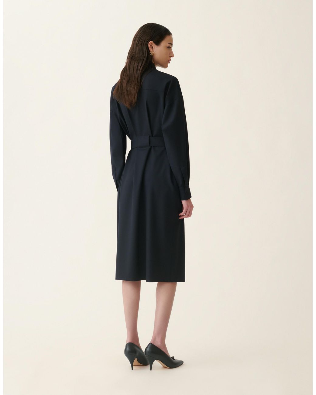 Fabiana Filippi Blue Sahariana Dress