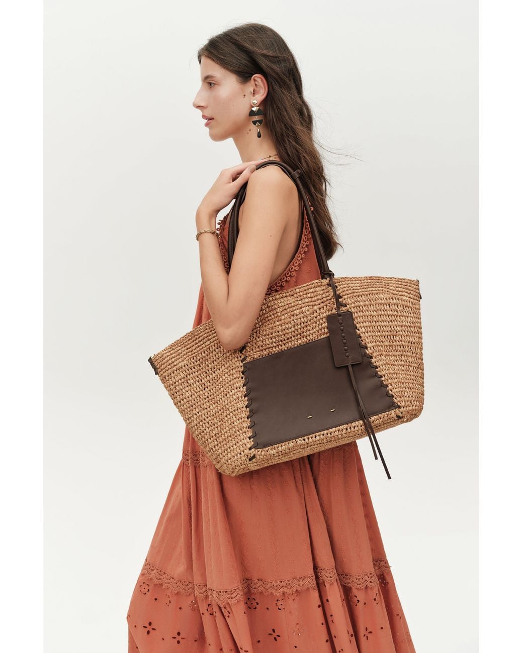 Fabrique Multicolor Brera Beach Handwoven Tote Bag