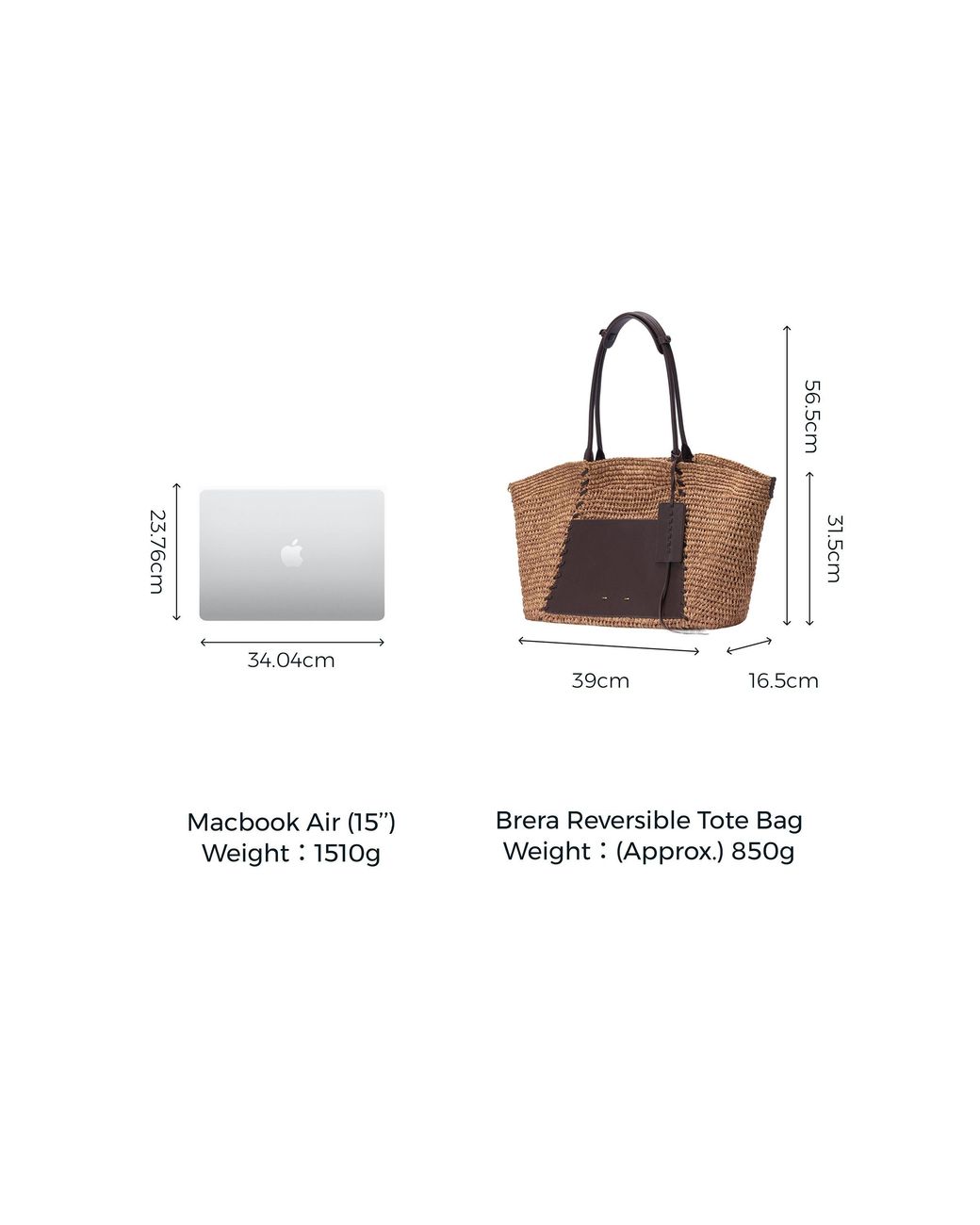 Fabrique Multicolor Brera Beach Handwoven Tote Bag