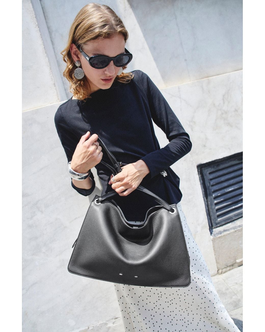 Fabrique Black La Scala Bag