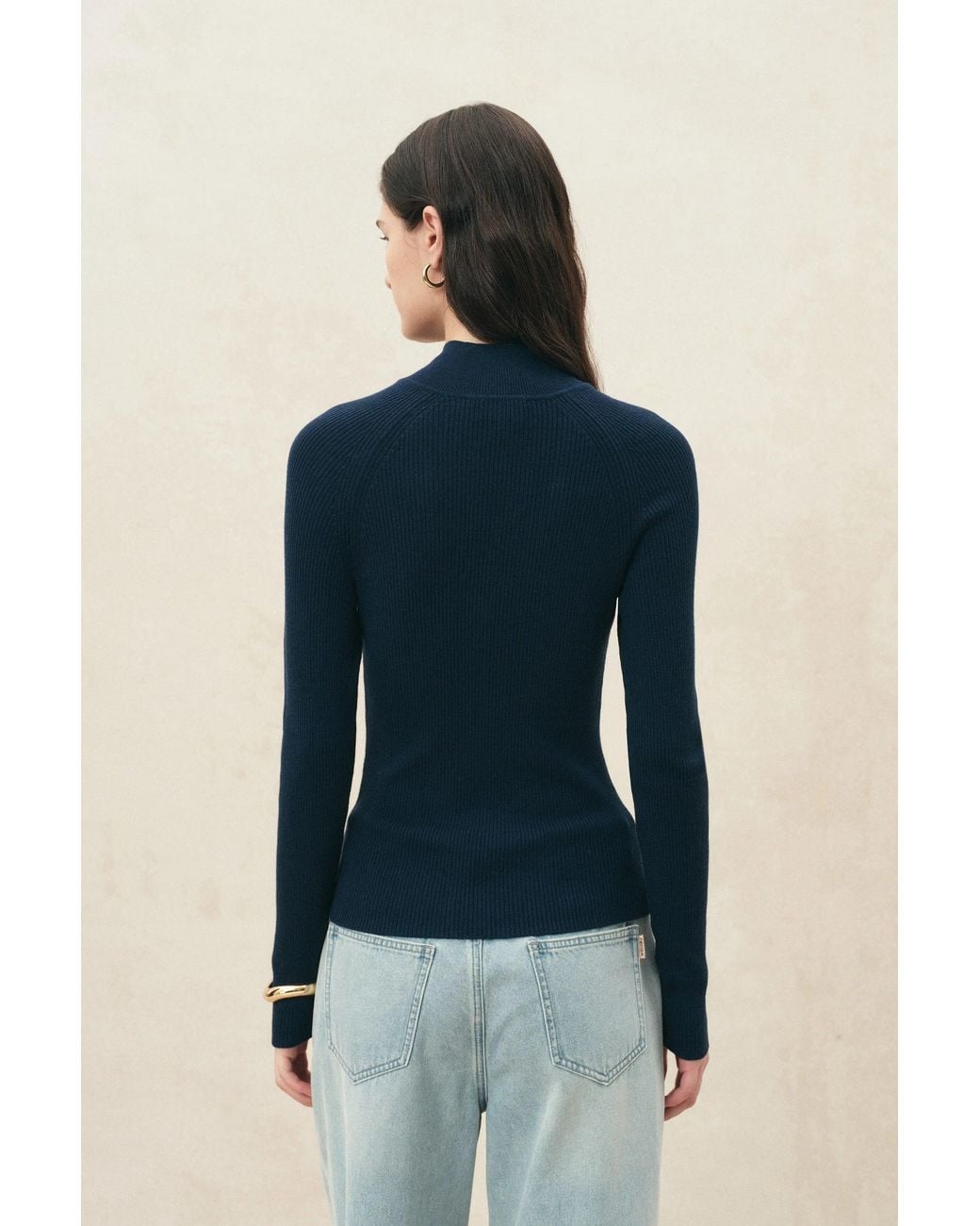 Fabrique Blue Abigail Machine Washable Top
