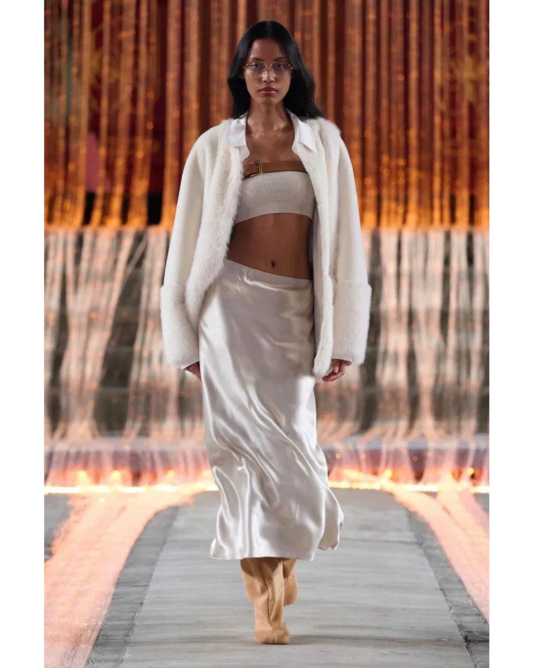 Fabrique Natural Alex Lightweight Patchwork Coat