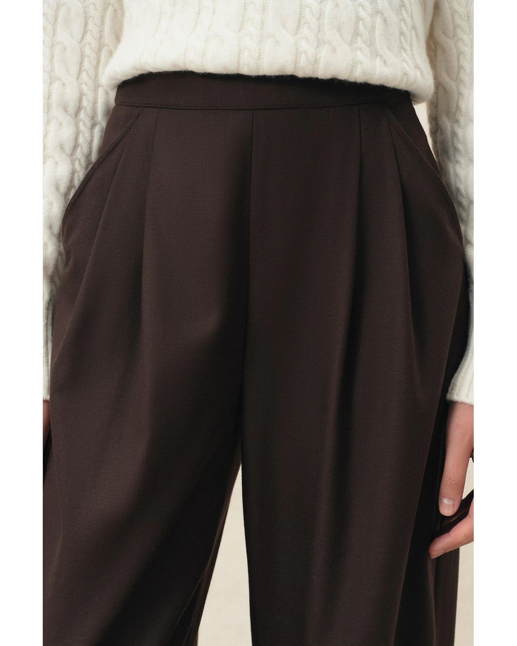 Fabrique Multicolor Blair Tapered Balloon Leg Trousers