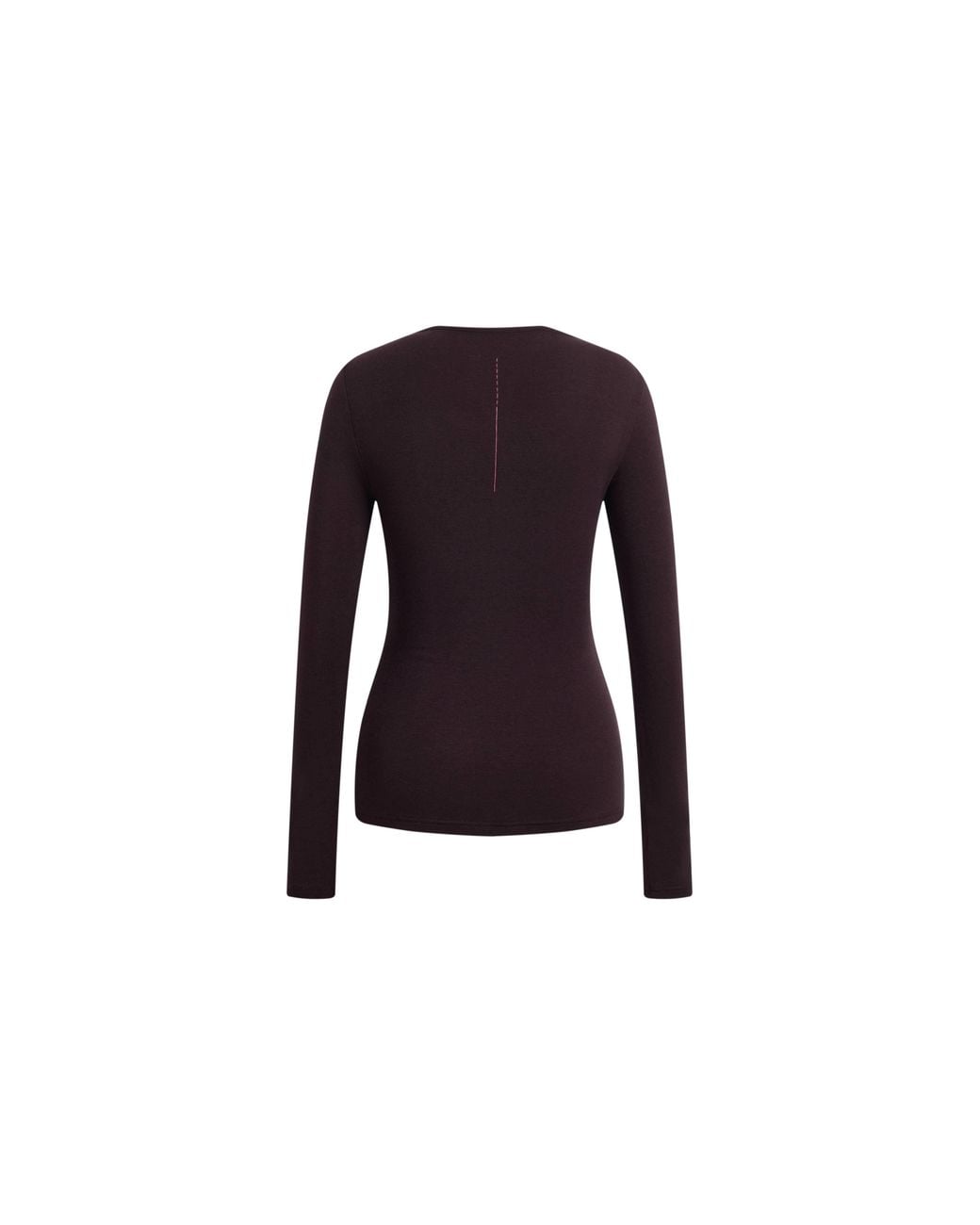 Fabrique Blue Ruby Twisted Asymmetric Top