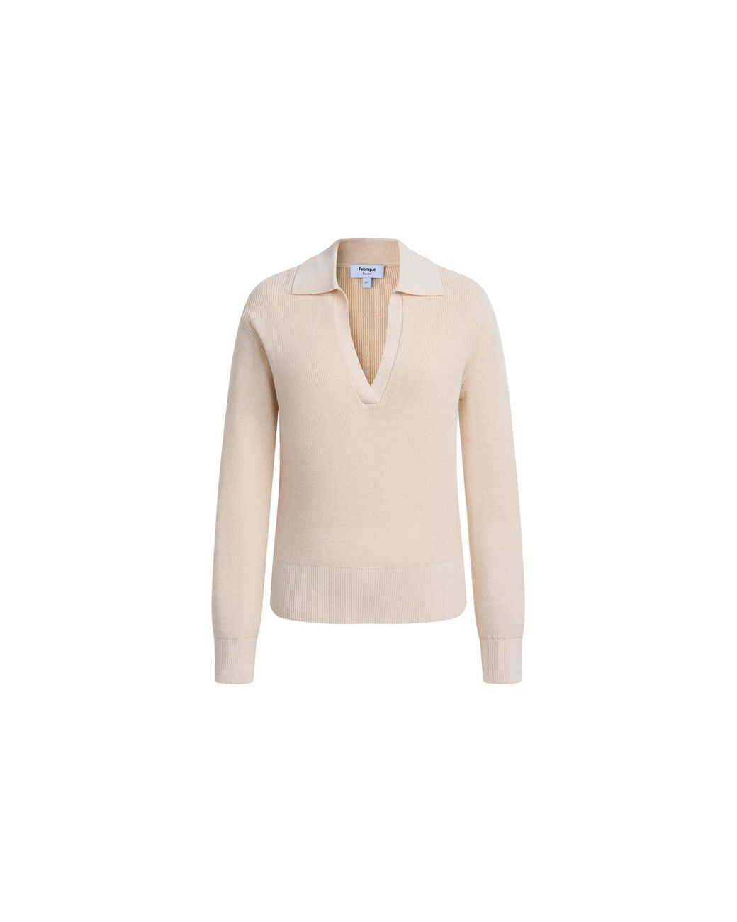 Fabrique Blue Sloane Relaxed Polo Top
