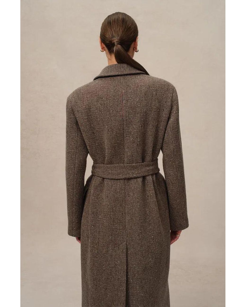 Fabrique Natural Uomo Asymmetric Coat