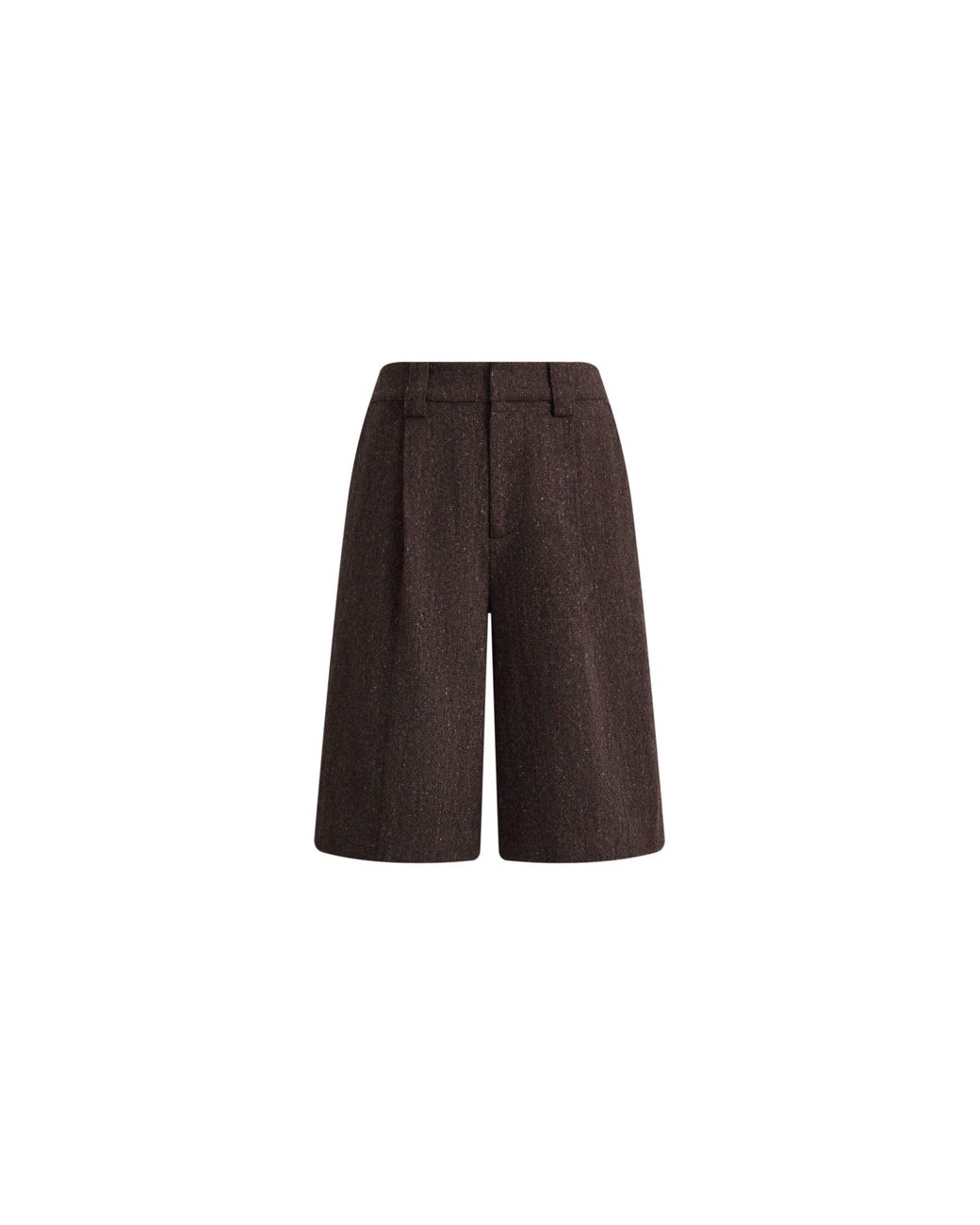 Fabrique Multicolor Isla Flecked Bermuda Tailored Shorts