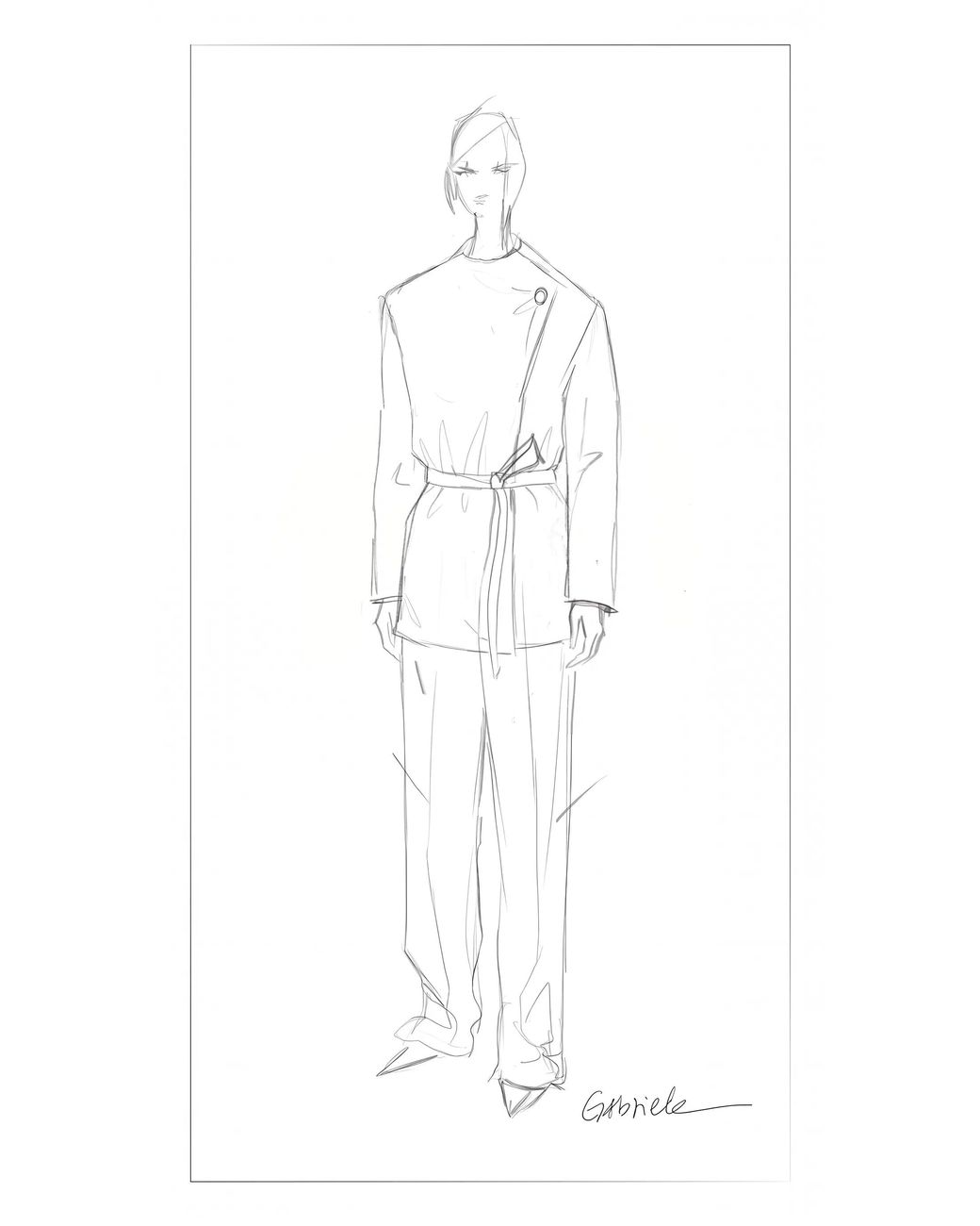 Fabrique Natural Hilda Single Breasted Crop Trench Coat