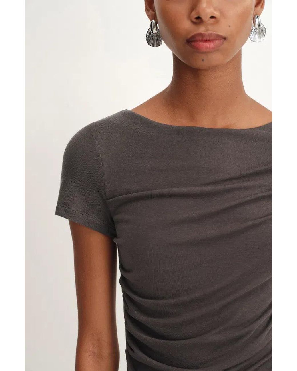 Fabrique White Nhat Jersey Dress