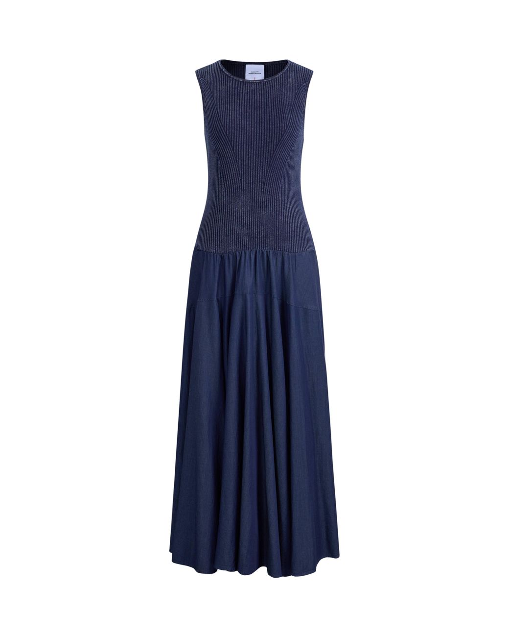 Fabrique Blue Keira Sleeveless Panel Dress