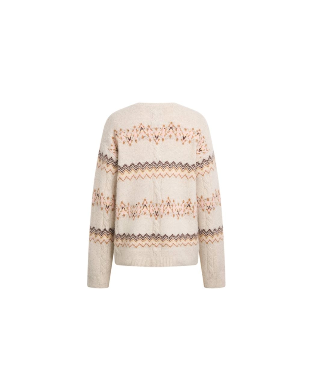 Fabrique Natural Audrey Fair Isle Sweater