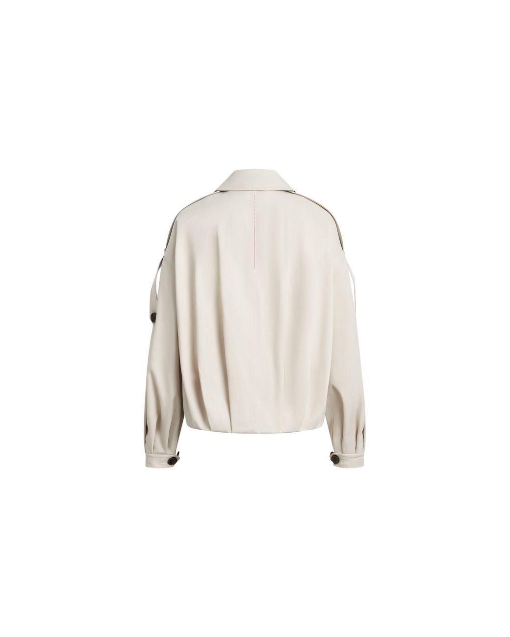 Fabrique Natural Enyo Ruched Hem Lightweight Jacket