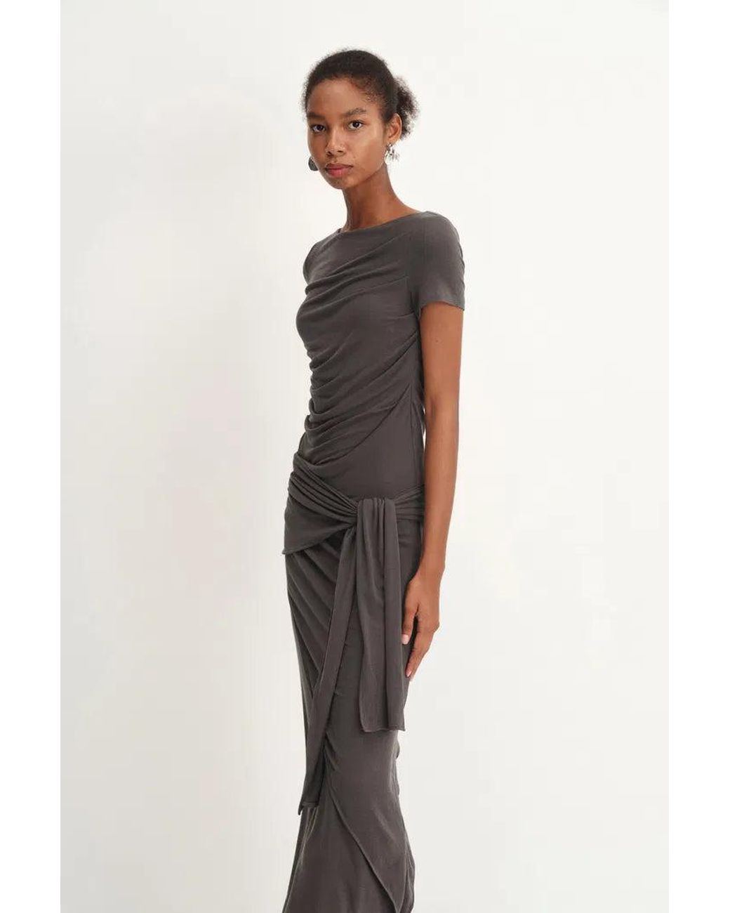 Fabrique White Nhat Jersey Dress