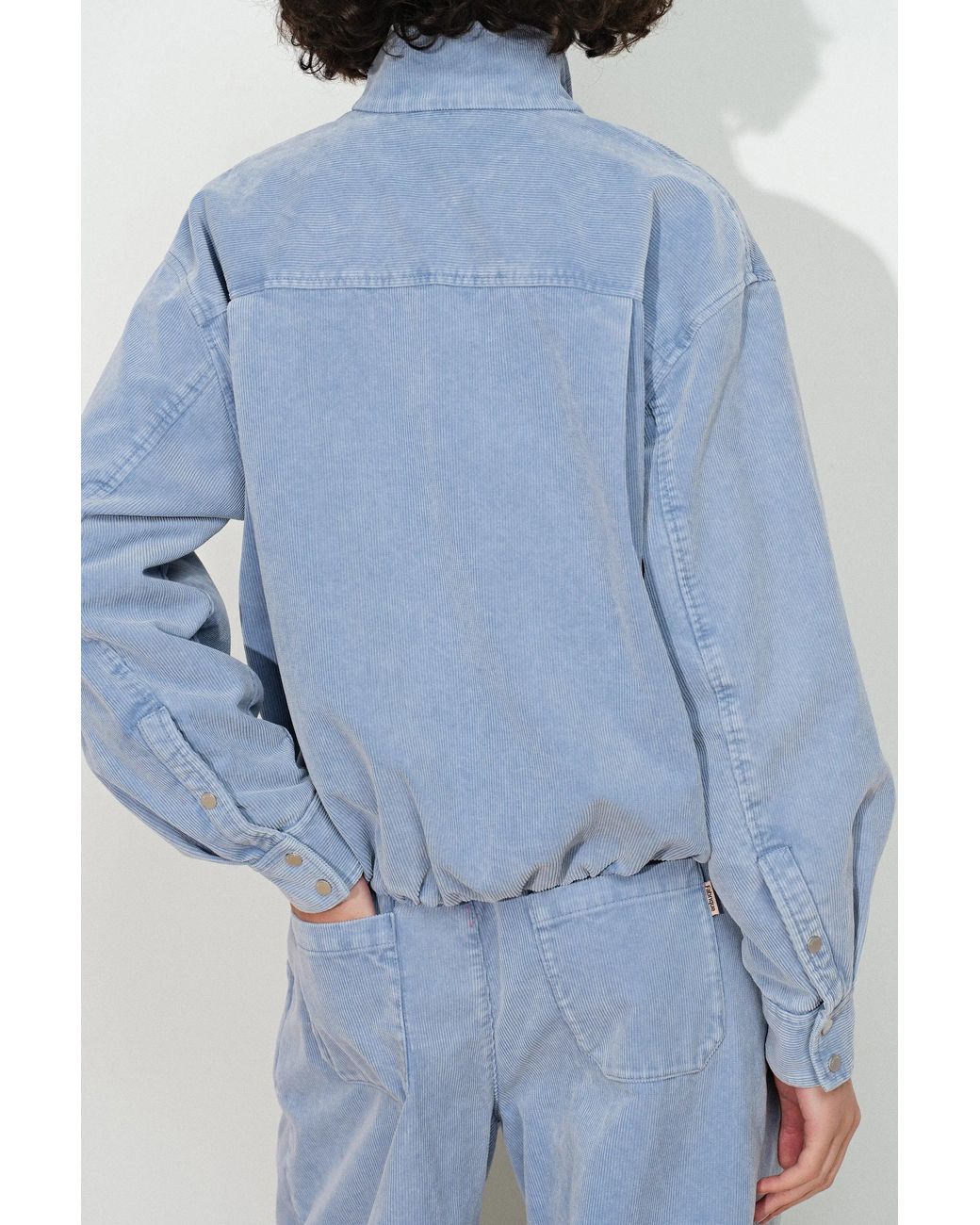 Fabrique Blue Honora Balloon Jacket