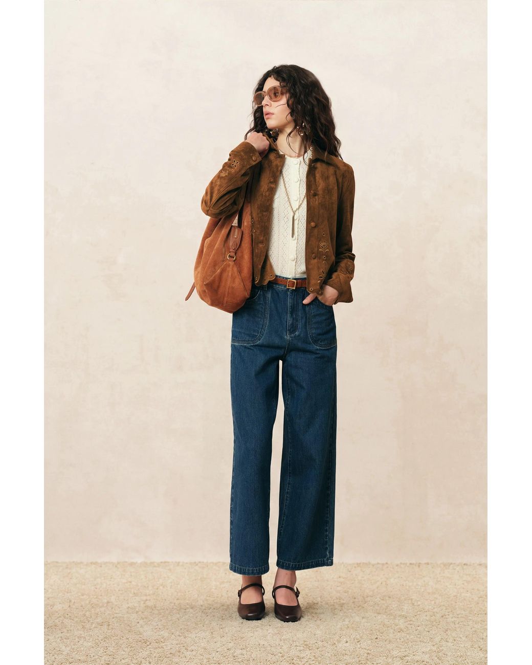 Fabrique Green Jane Floral Cutwork Embroidery Shirt Jacket