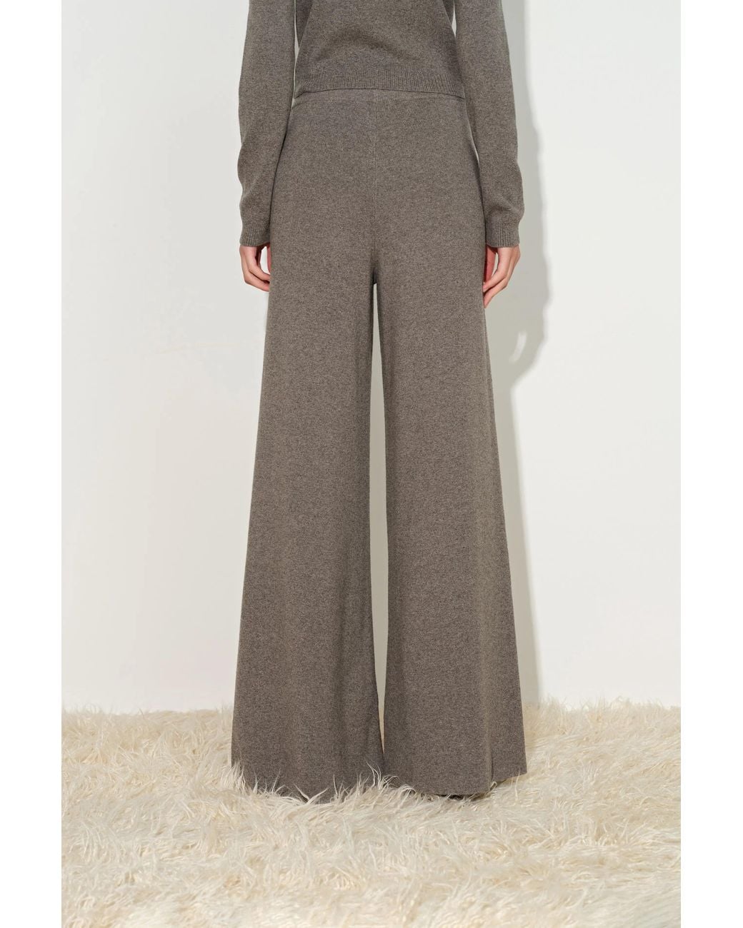 Fabrique Multicolor Amy Drawstring Elastic Waist Wide Leg Pants