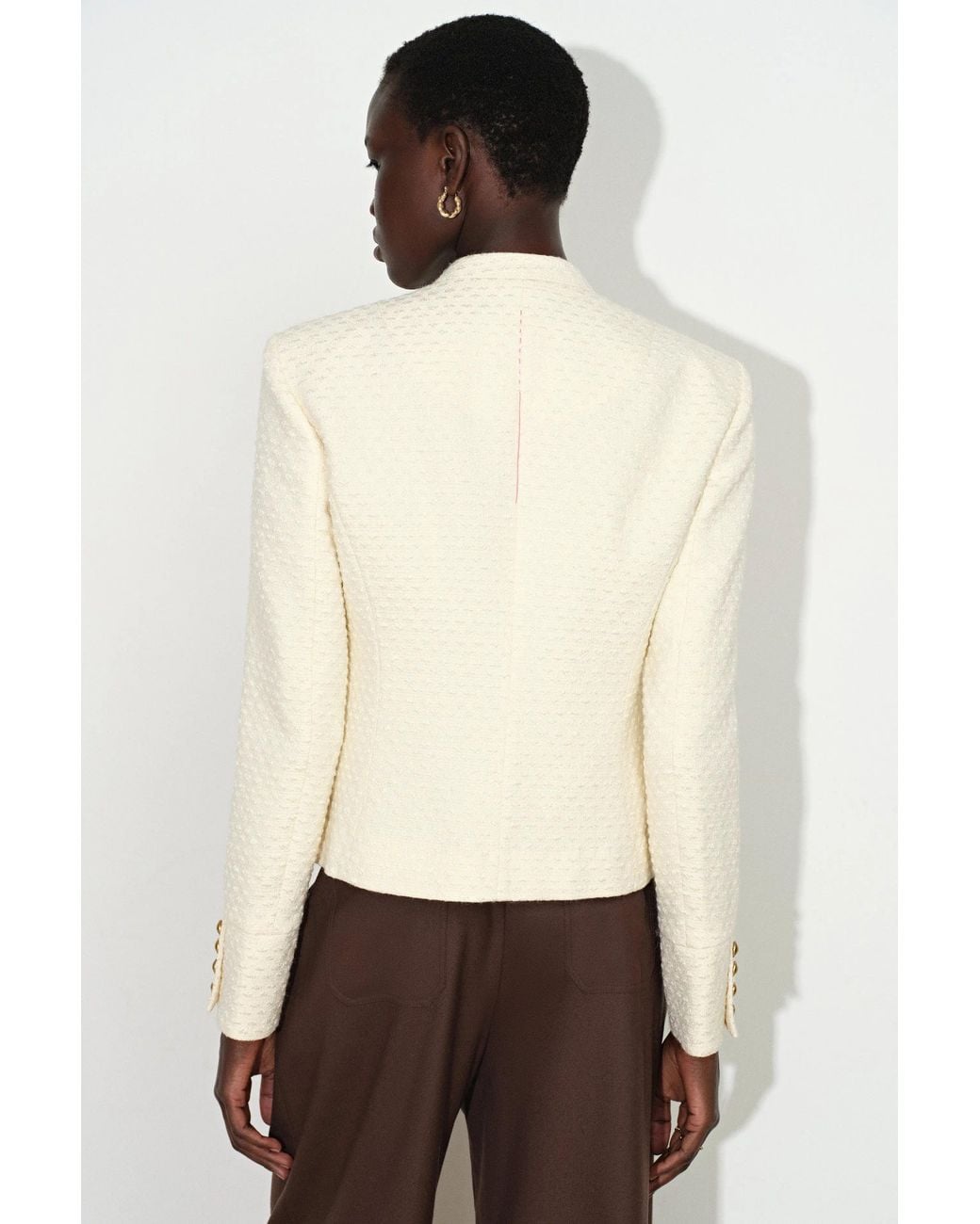Fabrique Natural Riley Textured Napoleonic Jacket