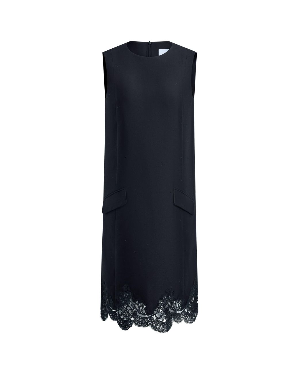 Fabrique Blue Embroidery Embellished Dress