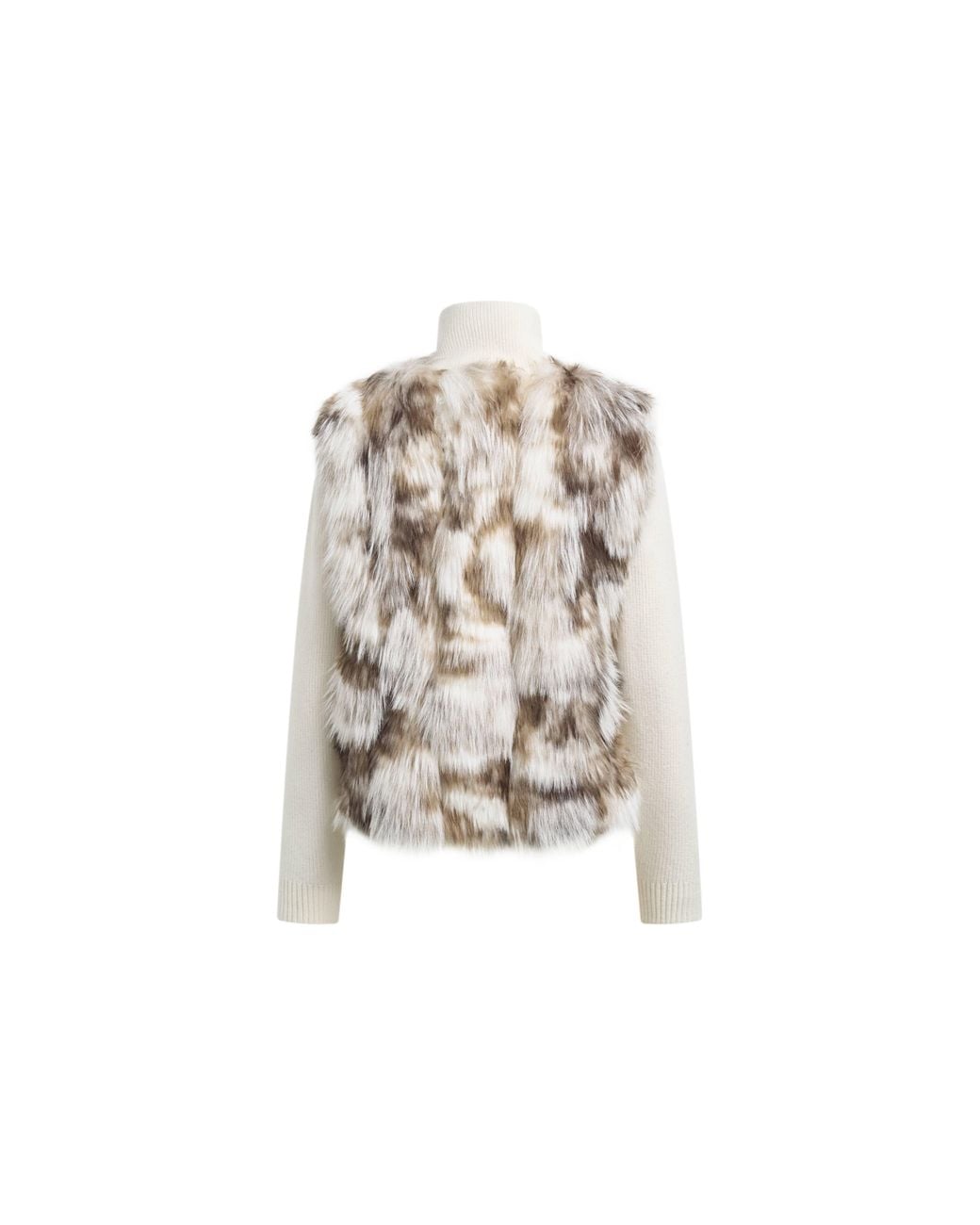 Fabrique Natural Gianna Knit Panel Jacket