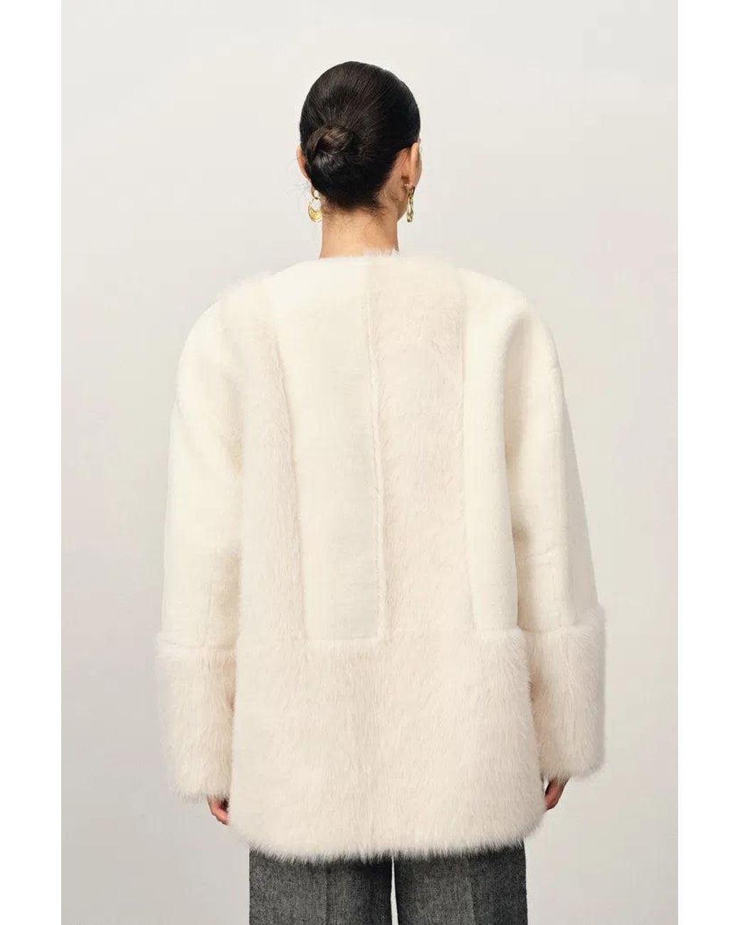 Fabrique Natural Alex Lightweight Patchwork Coat