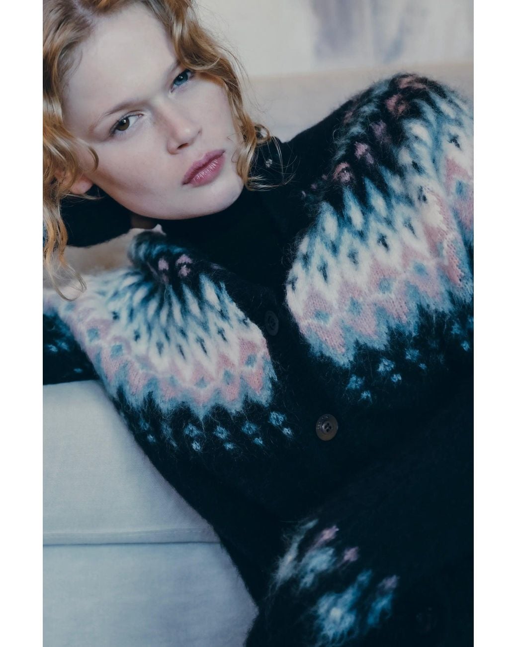 Fabrique Multicolor Isla Fair Isle Cardigan