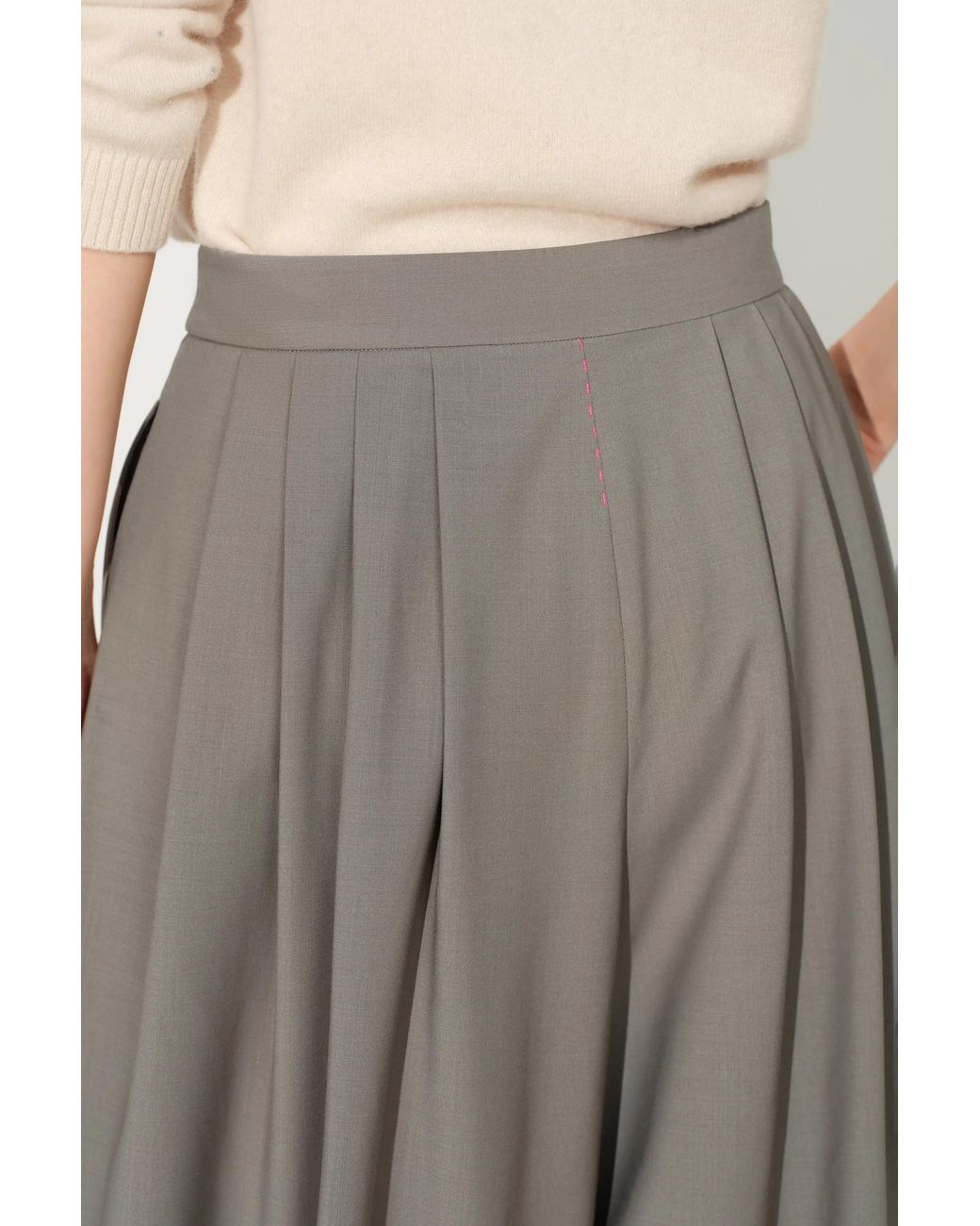 Fabrique Gray Fofia Drapey Balloon Pants