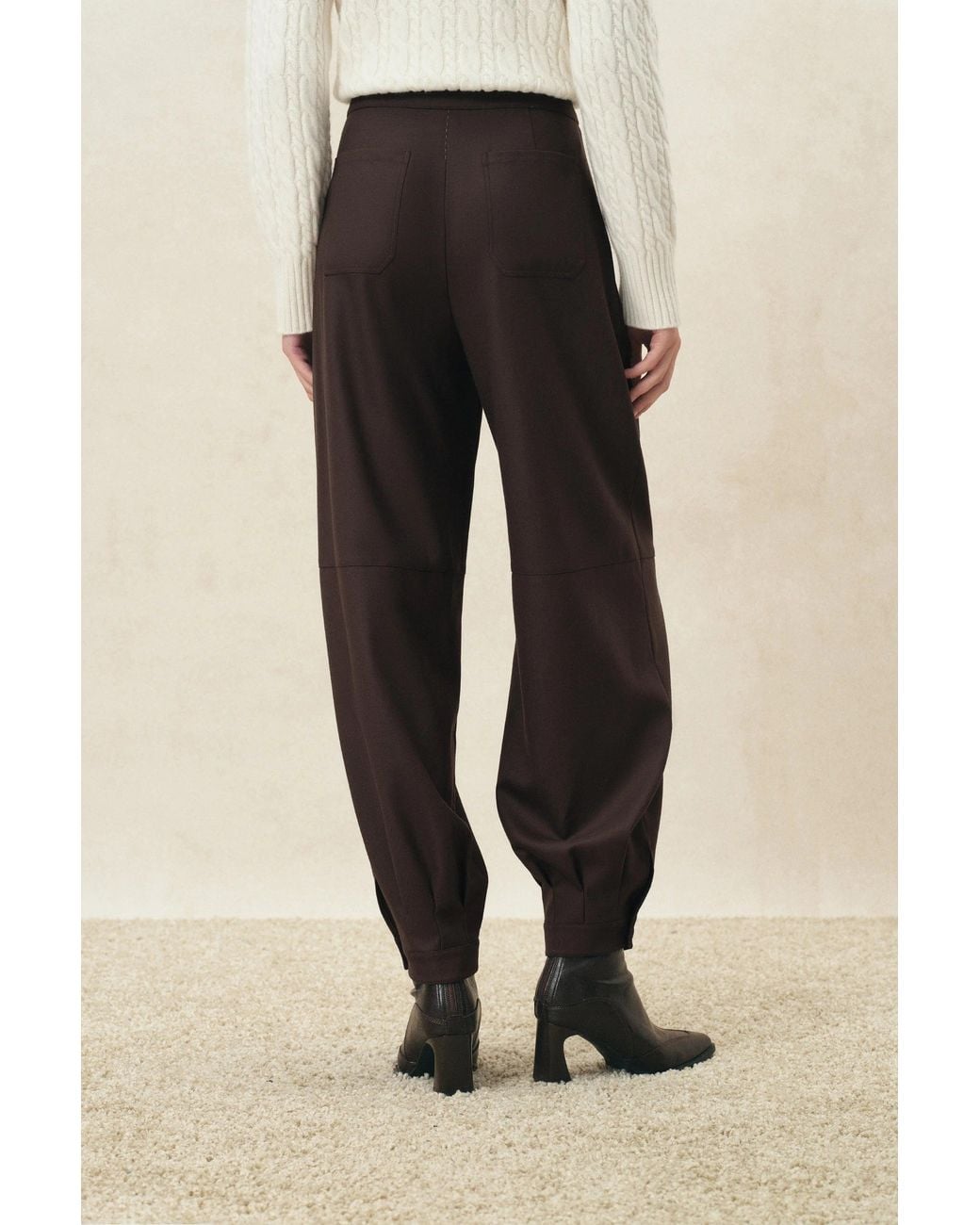 Fabrique Multicolor Blair Tapered Balloon Leg Trousers