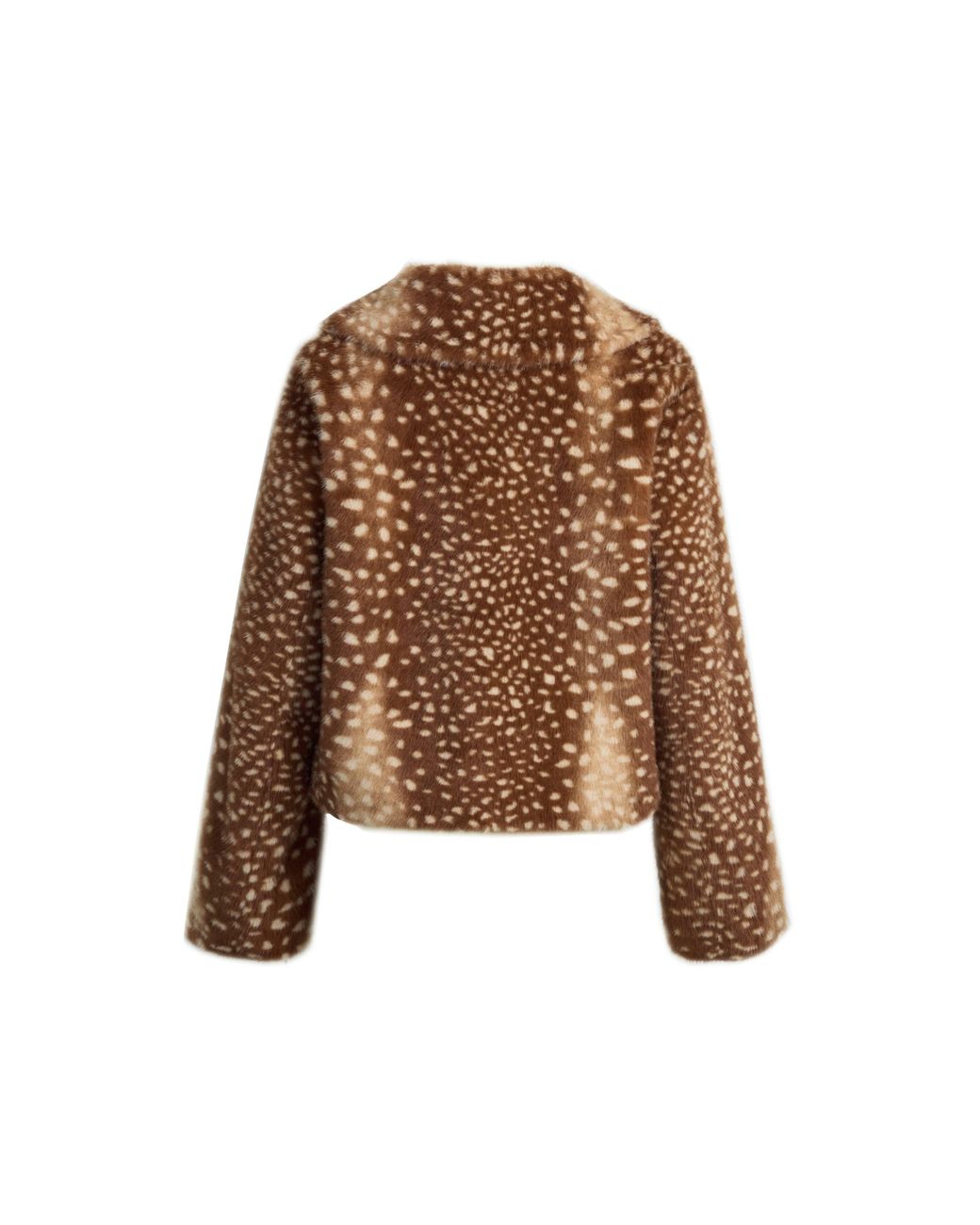 Fabrique Natural Kaylee Horn Button Cropped Jacket