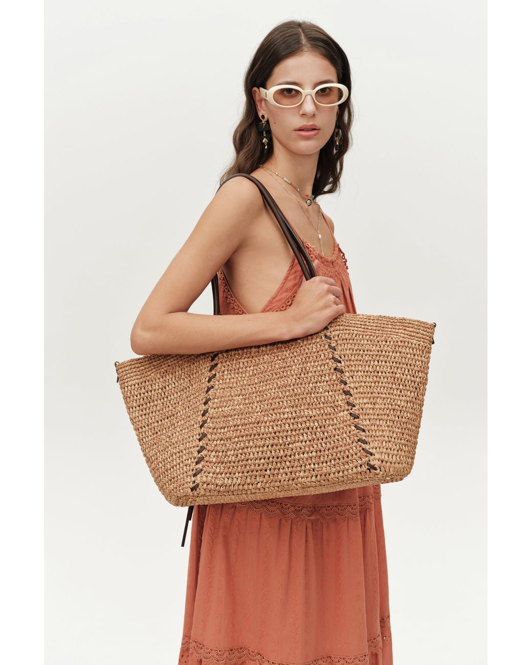 Fabrique Multicolor Brera Beach Handwoven Tote Bag