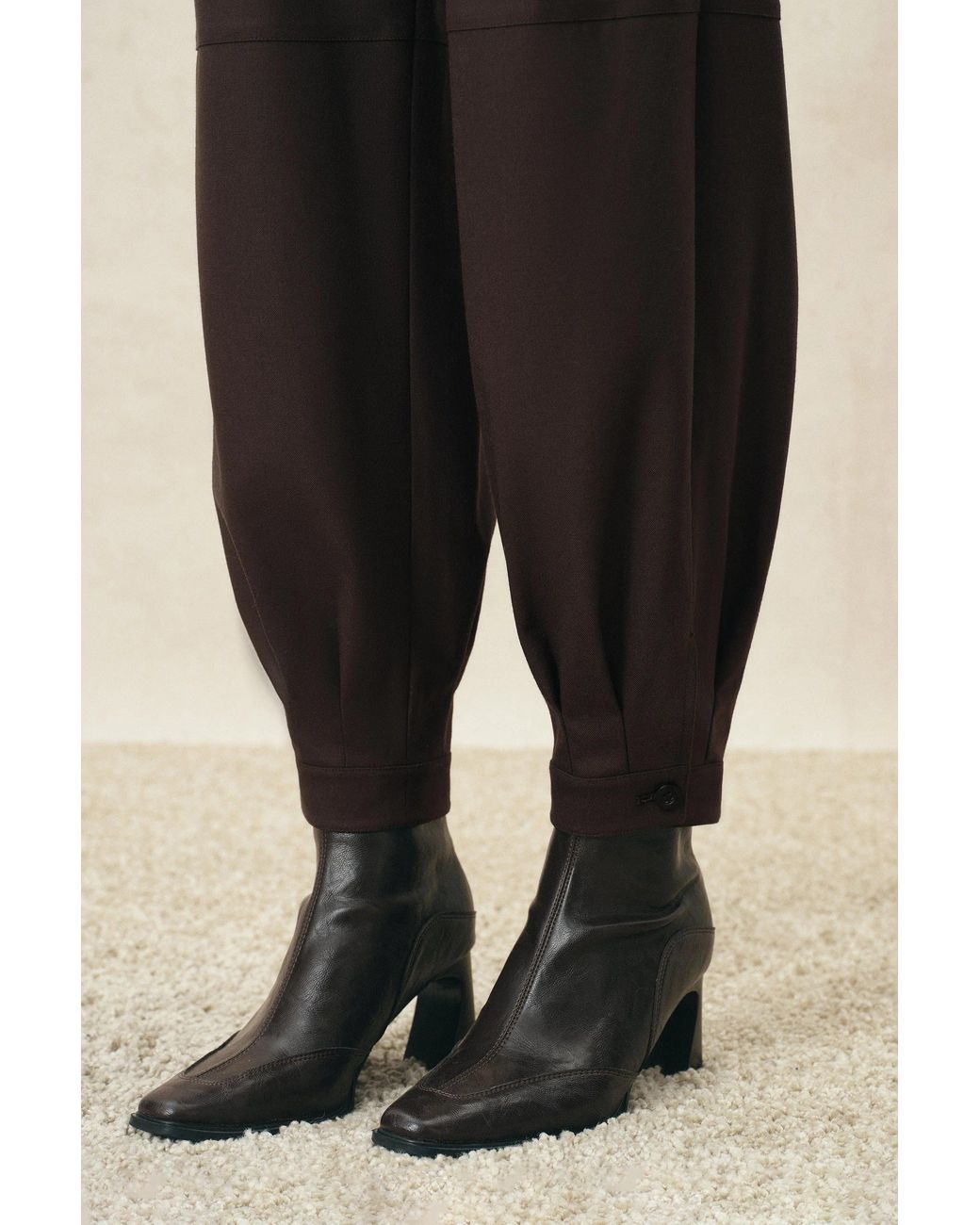 Fabrique Multicolor Blair Tapered Balloon Leg Trousers