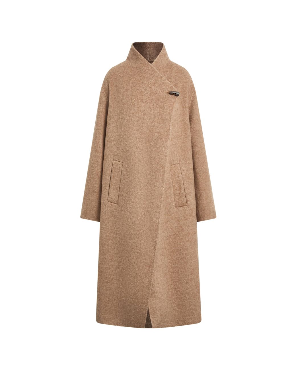 Fabrique Natural Tilda Camel Oversized Long Coat