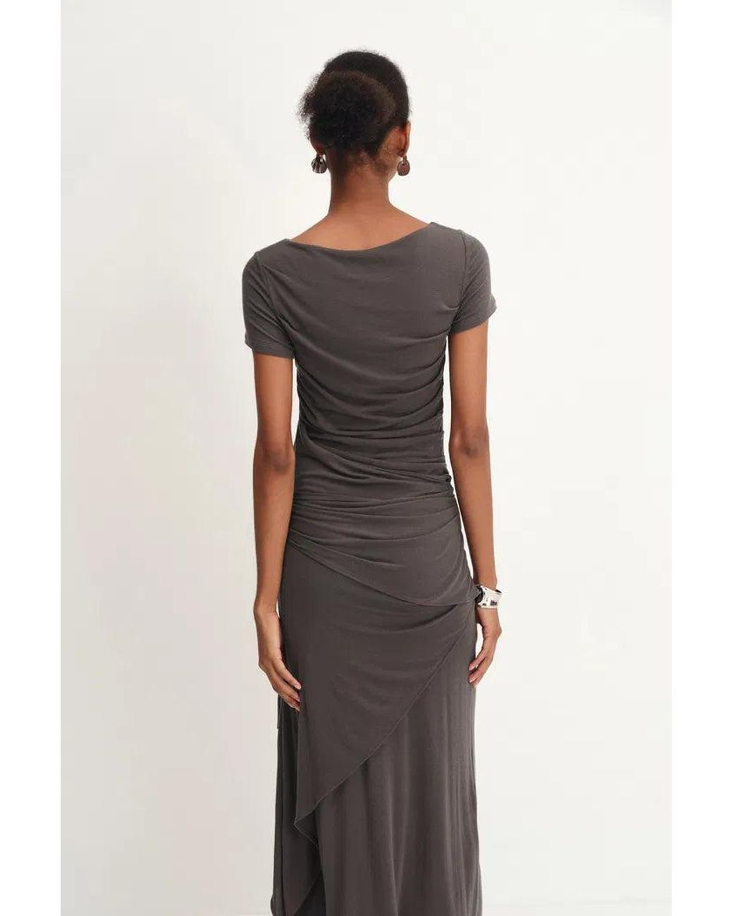 Fabrique White Nhat Jersey Dress