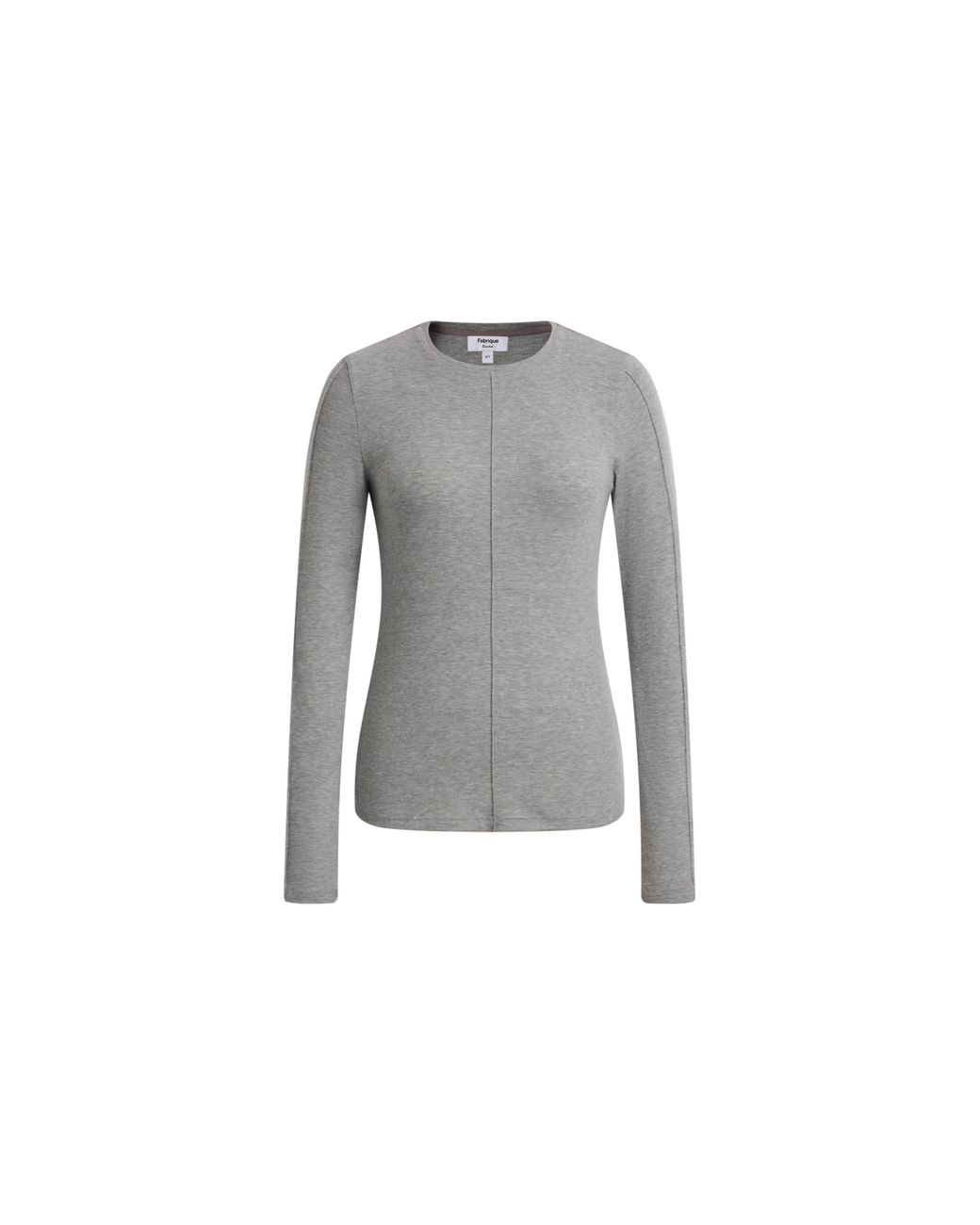 Fabrique Blue Ella Structured Seam Detail Top