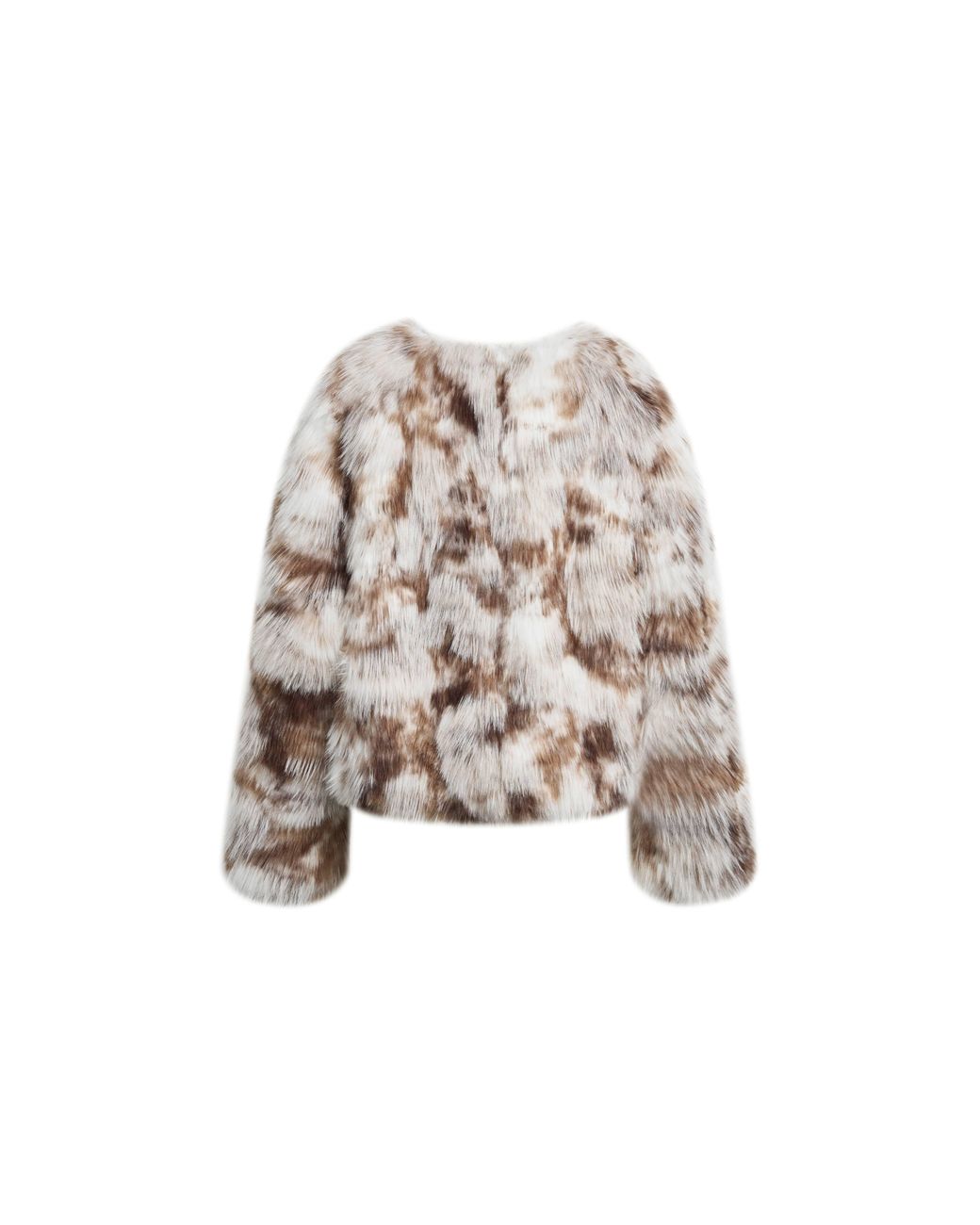 Fabrique Multicolor Elowen Multi Tonal Crewneck Jacket