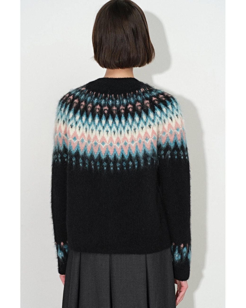Fabrique Multicolor Isla Fair Isle Cardigan