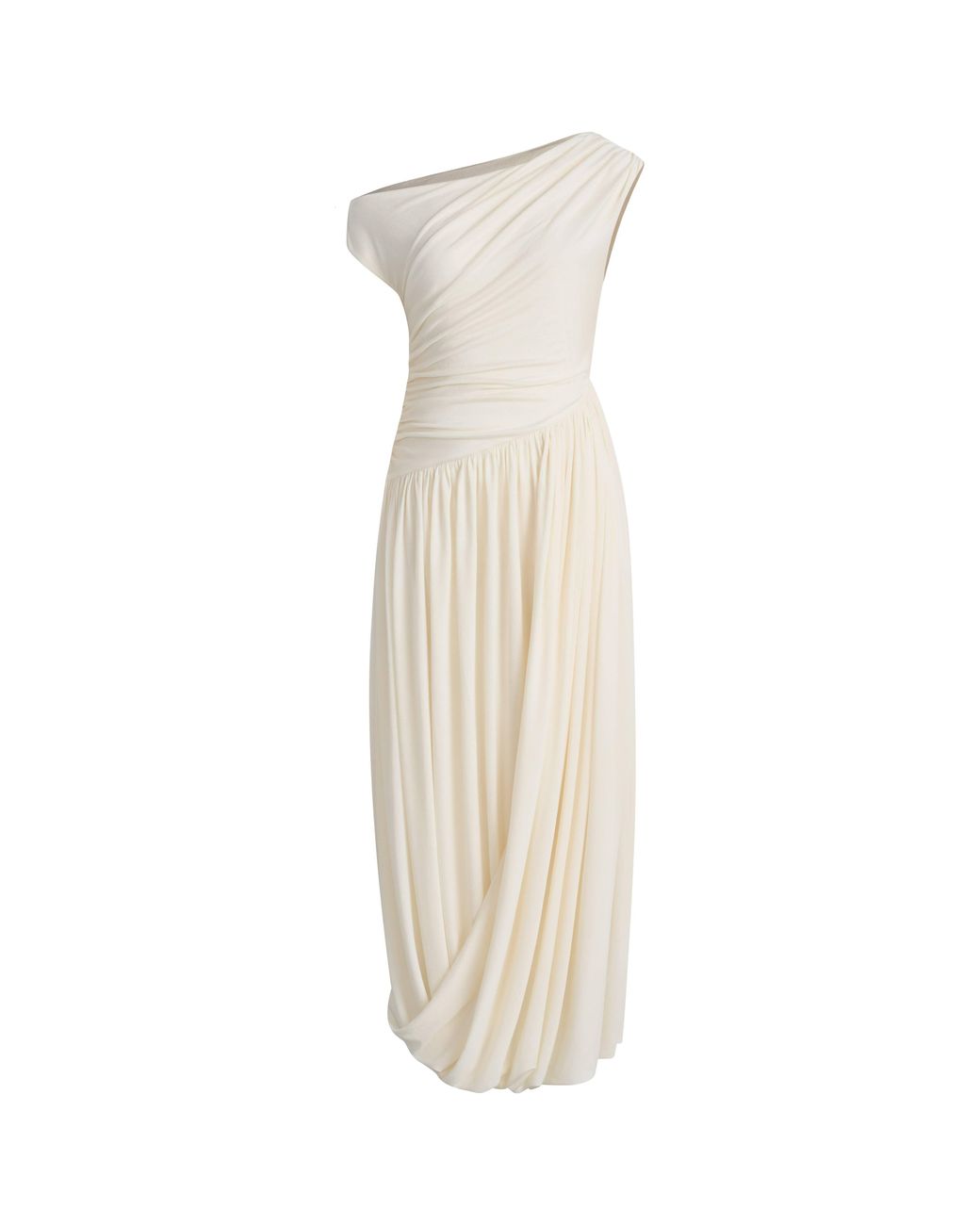 Fabrique Natural Hera Drapey One Shoulder Dress