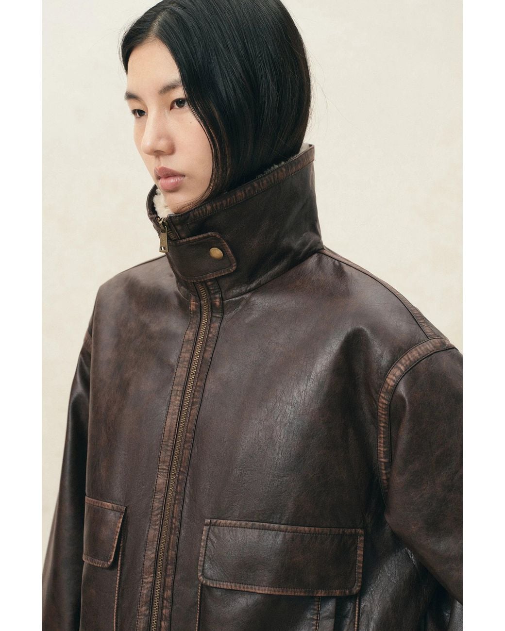 Fabrique Multicolor Gabriella Vintage Bomber Jacket