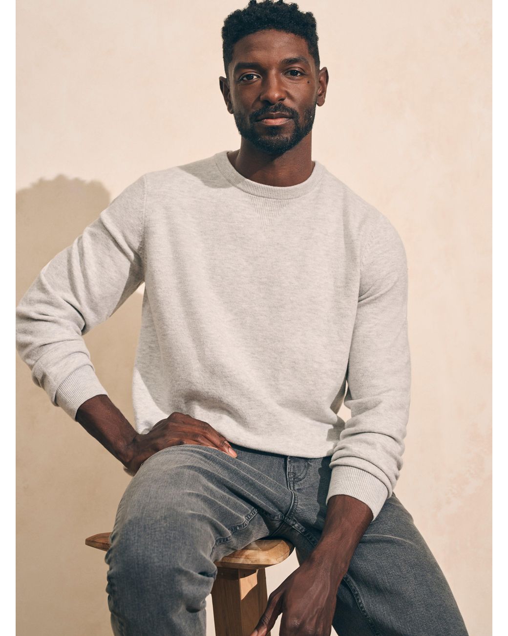 Branded crew neck jumpers cheap